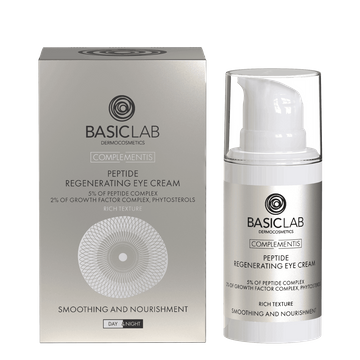 Regenerierende 5% Peptid-Augencreme mit 2% Wachstumsfaktor-Komplex und Phytosterolen – reichhaltig