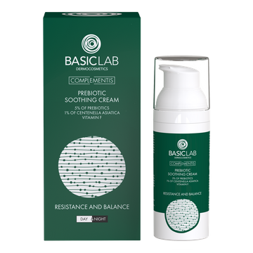Beruhigende 5% Prebiotische Creme mit 1% Cica-Extrakt und Vitamin F
