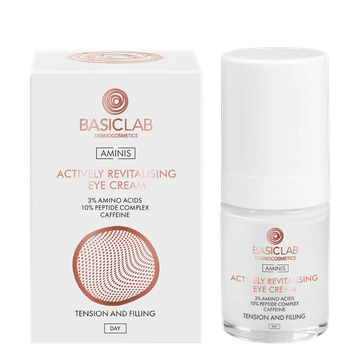 Aktiv revitalisierende Tages Augencreme mit 3% Aminosäuren