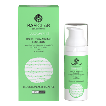 Normalisierende Leicht-Emulsion mit 3% Noni-Stammzellen-Komplex, 1% Glycyrrhizin und Adenosin