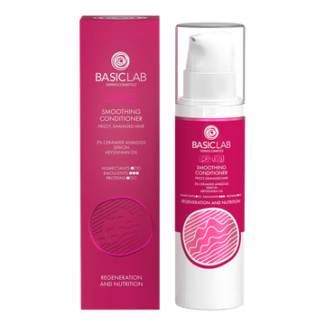 Glättende Pflegespülung mit Ceramid-Analog, Sericin & Abessinieröl