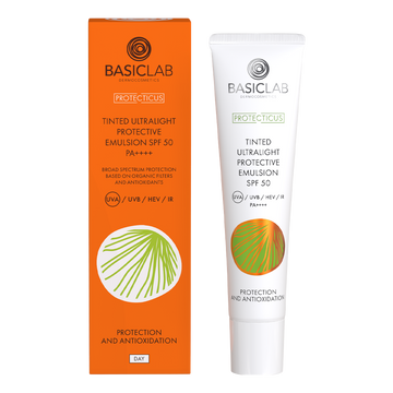 Getönte ultraleichte Sonnenemulsion LSF 50 PPD 22,1