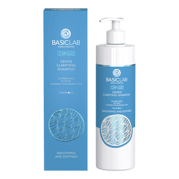 Sanftes Prebiotisches Shampoo mit 2% Prebiotika, Ectoin & kationischer Hyaluronsäure