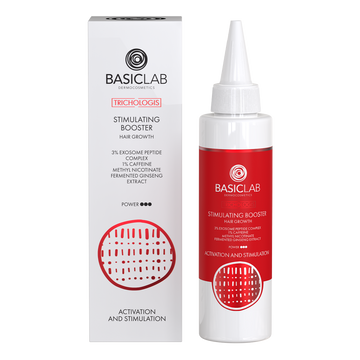 Stimulierender Haarwachstums-Aktivator mit 3% Exosomen-Peptid-Komplex, 1% Koffein, Methylnicotinat und fermentiertem Ginseng-Extrakt