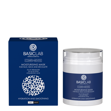 Feuchtigkeitsmaske mit 5% Trehalose, 2% Ectoin und Hyaluronsäure