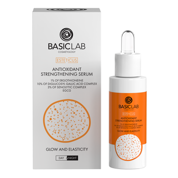 Antioxidativ & Hautstärkendes 1% Ergotionein Serum mit 10% Gallussäure-Diglucosid, 3% senolytischer Komplex & EGCG