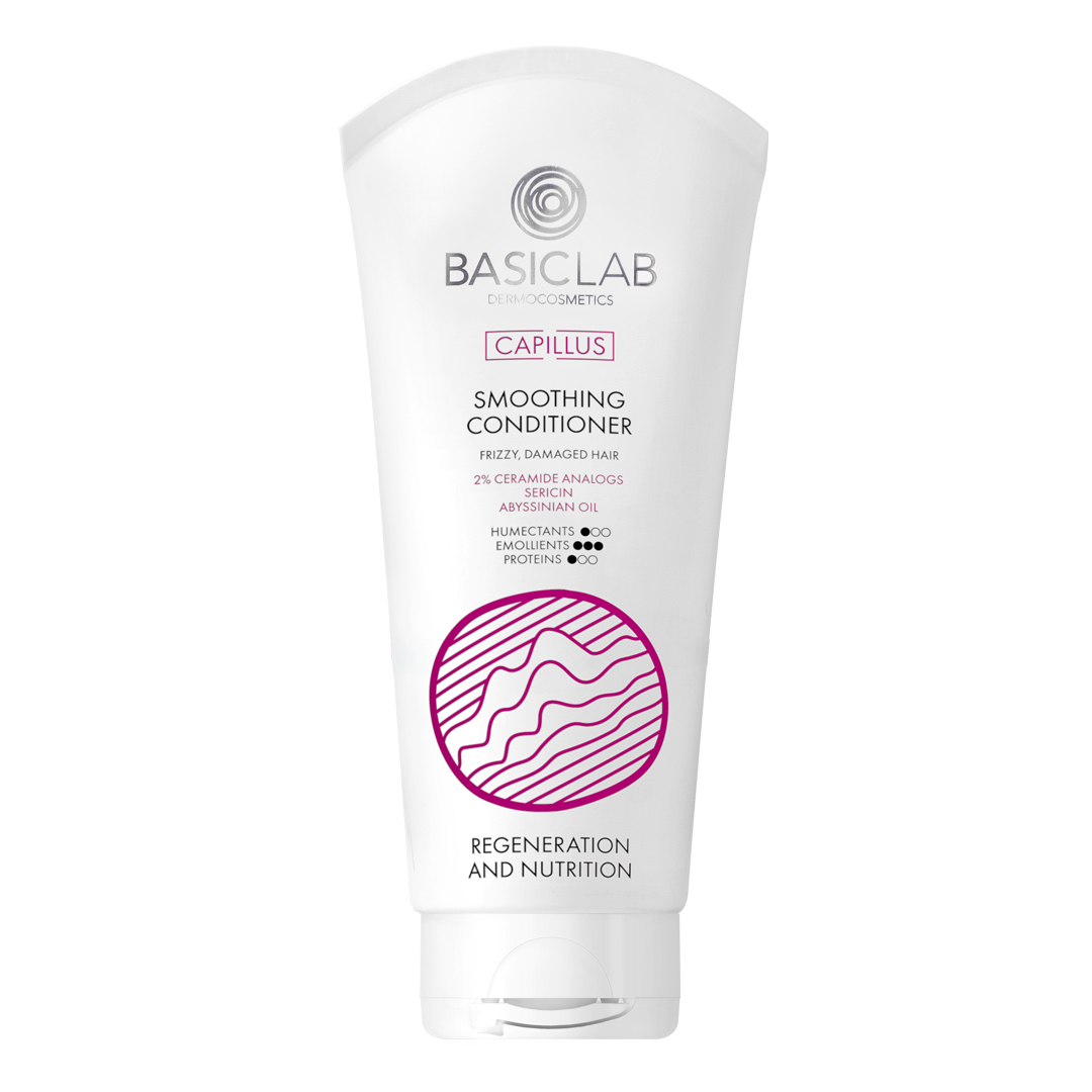 Glättende Pflegespülung mit Ceramid-Analog, Sericin & Abessinieröl, 100 ml