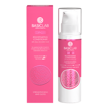 Aufbauende Pflegespülung mit 2% Aminosäurenkomplex, hydrolysiertem Reisprotein & Ceramid