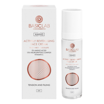 Aktiv revitalisierende Tagescreme mit 5% Aminosäuren