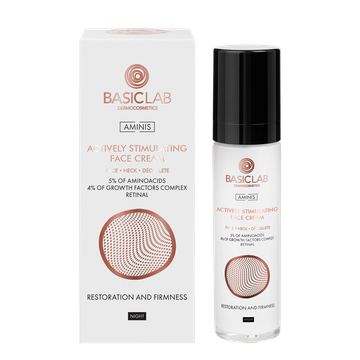 Aktiv stimulierende Nachtcreme mit 5% Aminosäuren