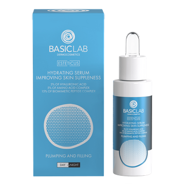 Straffendes 3% Hyaluronsäure-Feuchtigkeitsserum mit 5% Aminosäure-komplex & 15% biomimetischer Peptidkomplex