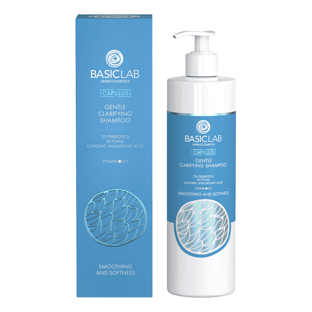 Sanftes Prebiotisches Shampoo mit 2% Prebiotika, Ectoin & kationischer Hyaluronsäure