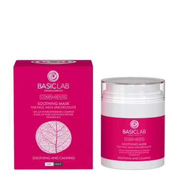 Beruhigende Maske mit 10% Hydro-Epidermal-Komplex, 0,05% reinem Beruhigungspeptid und Vitamin B 12