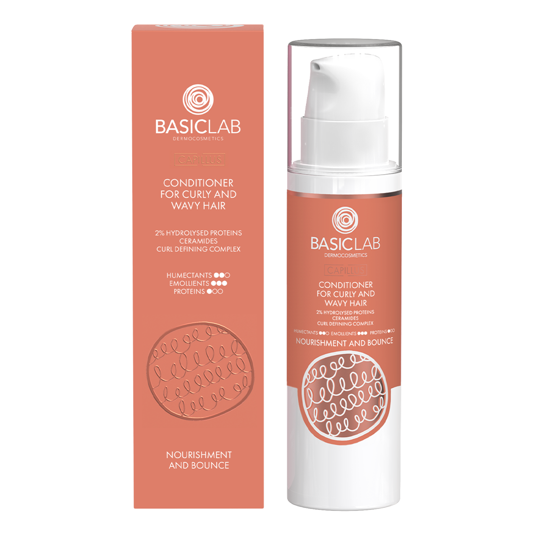 Wellen & Locken Conditioner mit 2% hydrolysierten Proteinen, Ceramiden und einem lockendefinierenden Komplex