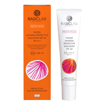 Getönte mineralische Sonnenemulsion LSF 50 PPD 19,8